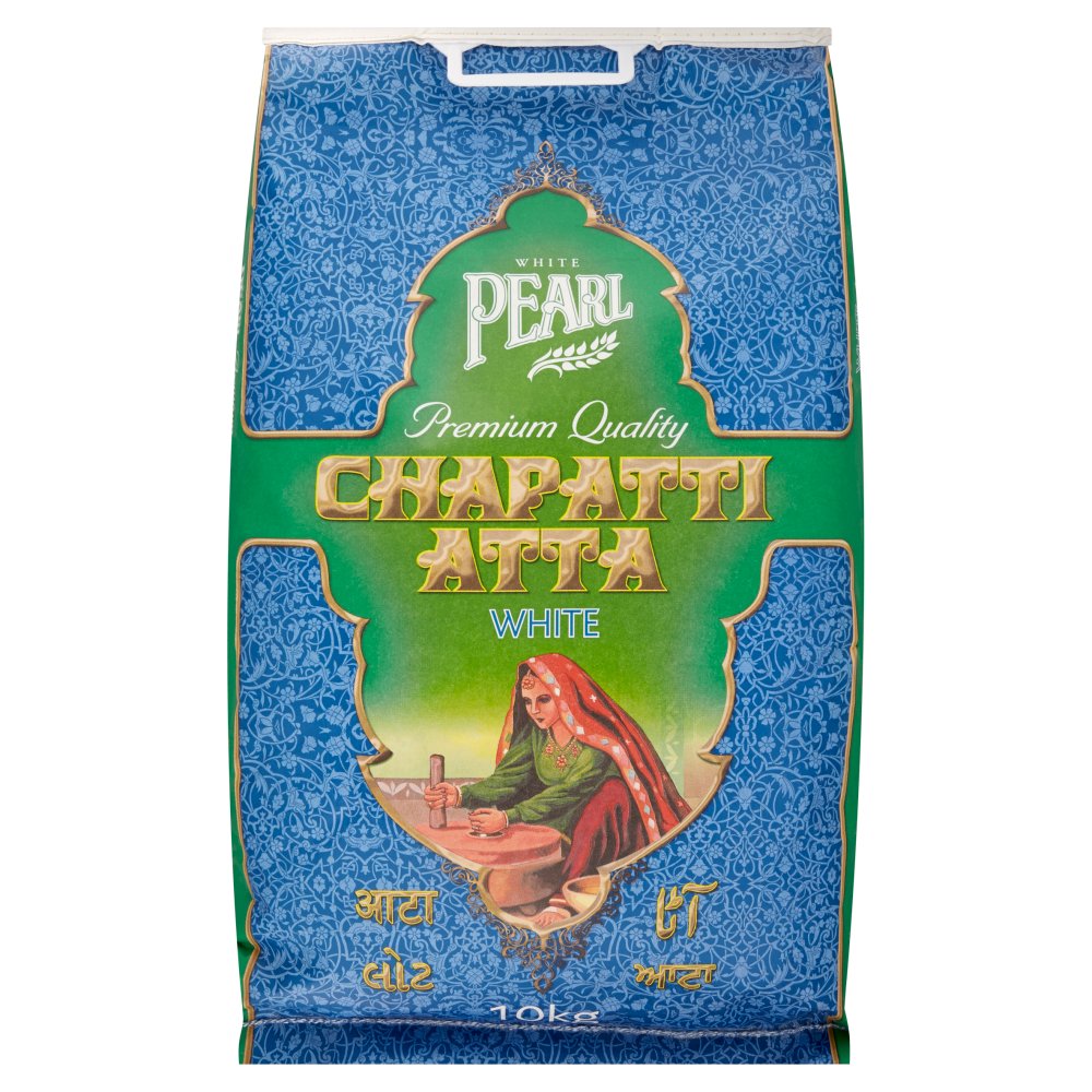 White Pearl Premium Quality Chapatti Atta White 10kg-Food