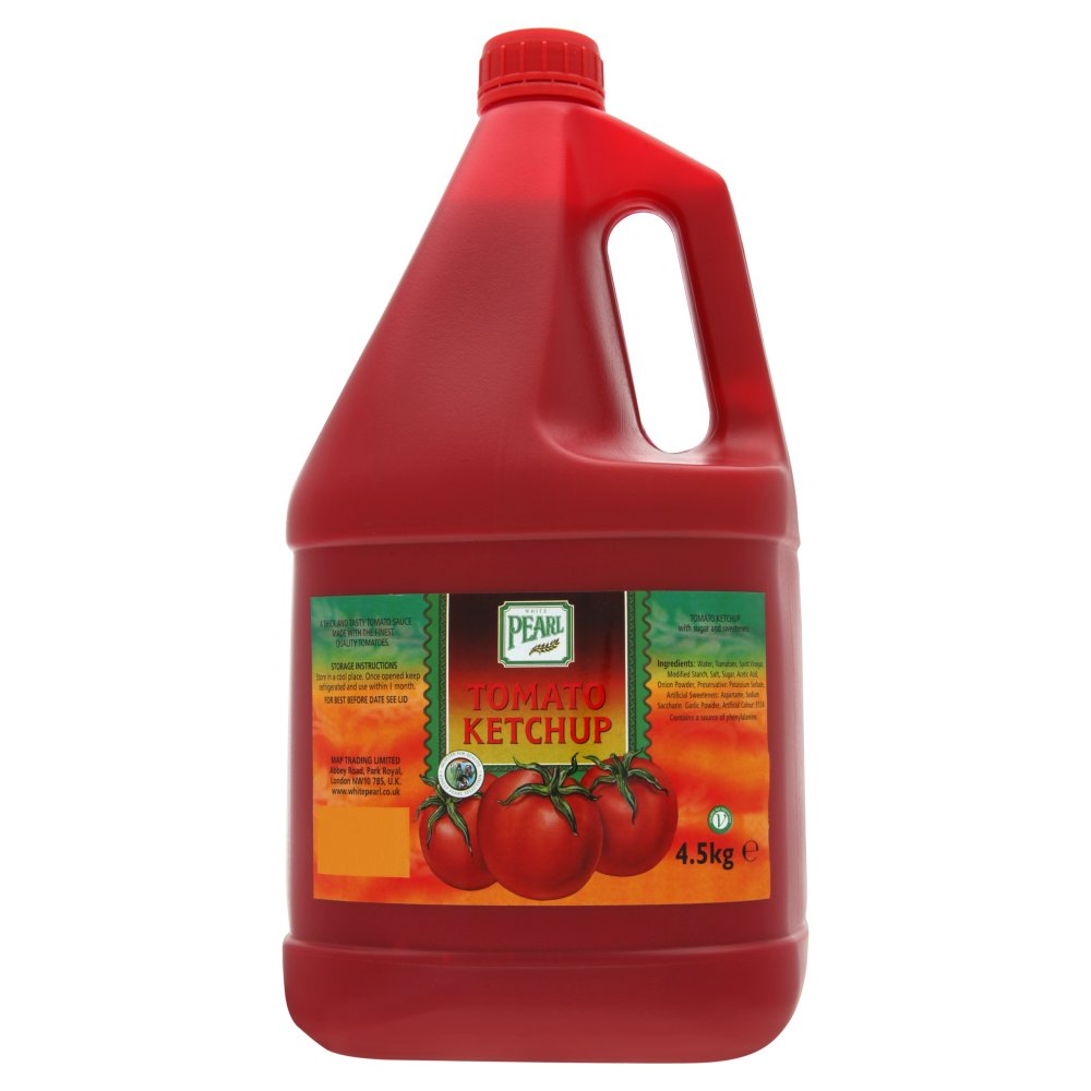 White Pearl Tomato Ketchup 4.5kg-Food