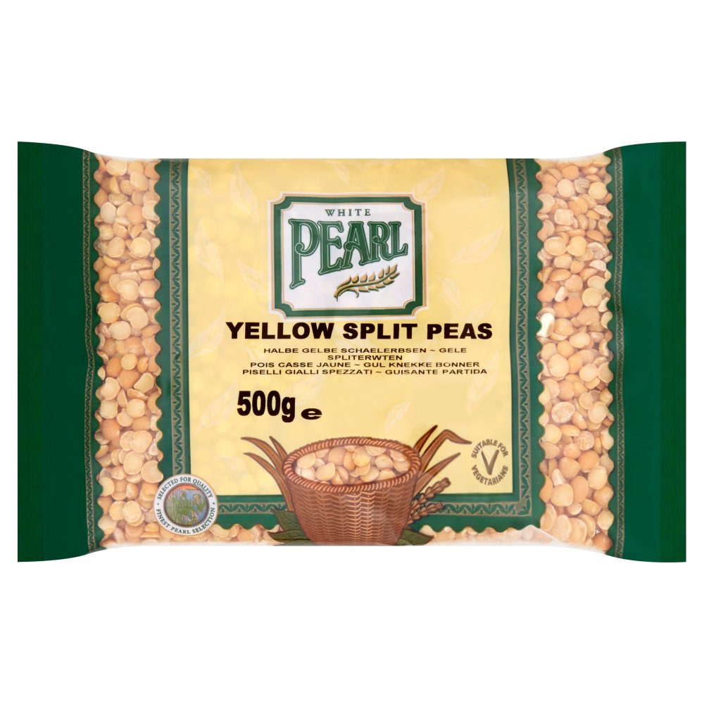 White Pearl Yellow Split Peas 500g-Food