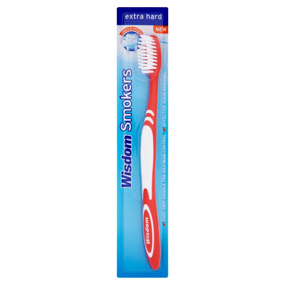 Wisdom Smokers Extra Hard Toothbrush-Food