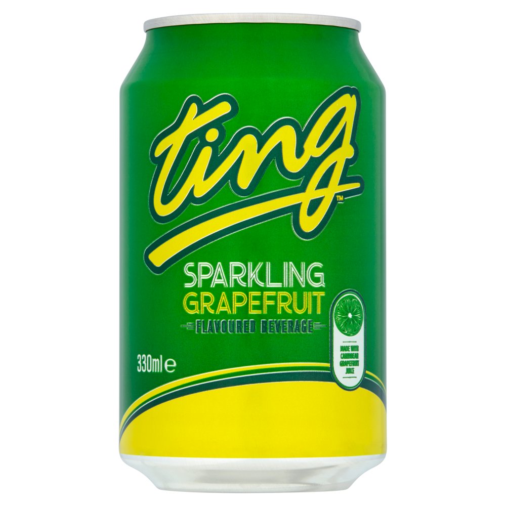 Ting Sparkling Grapefruit Flavoured Beverage 330ml-Food