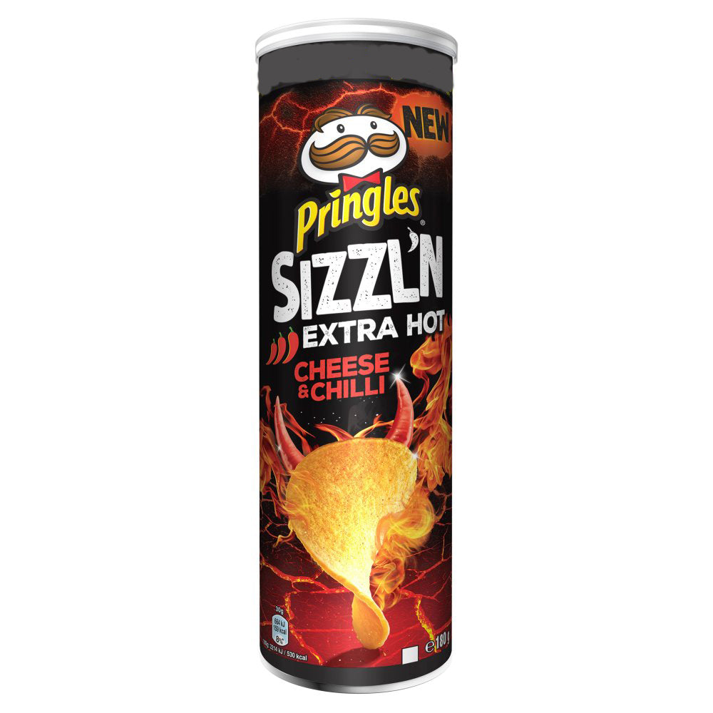 MASPringles Sizzl'n Spicy BBQ Flavour 180g-Food
