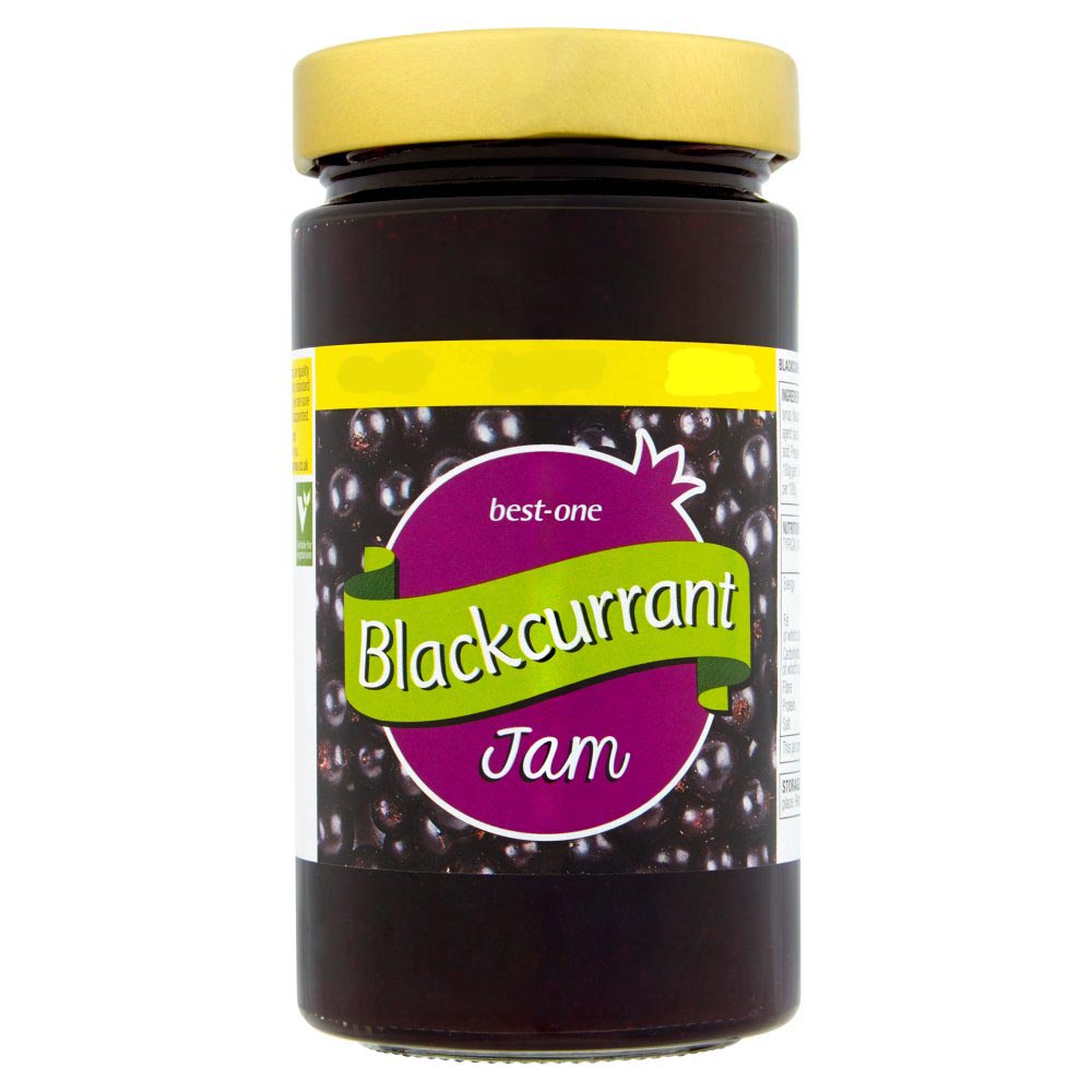 MASBest-One Blackcurrant Jam 454g-Food