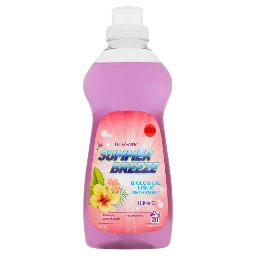 MASBest-One Summer Breeze Biological Liquid Detergent 1 Litre-Food