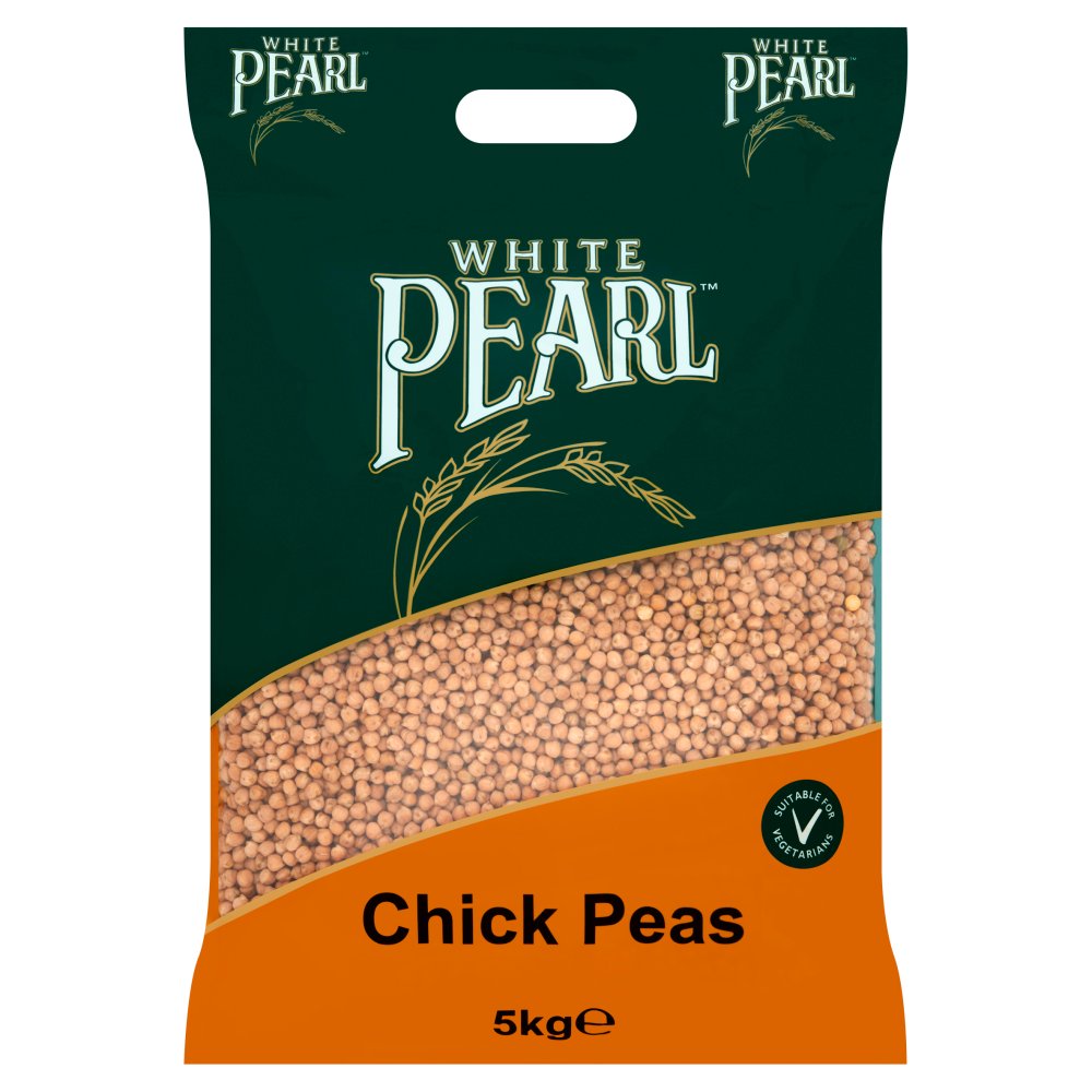 White Pearl Chick Peas 5kg-Food