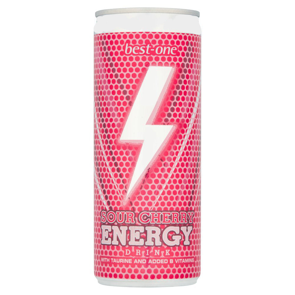 Best-One Sour Cherry Energy Drink 250ml-Food