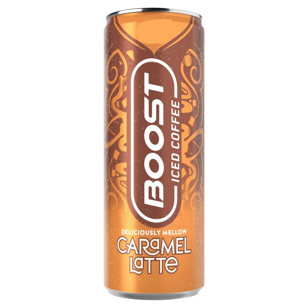 Boost Iced Coffee Caramel Latte 250ml-Food