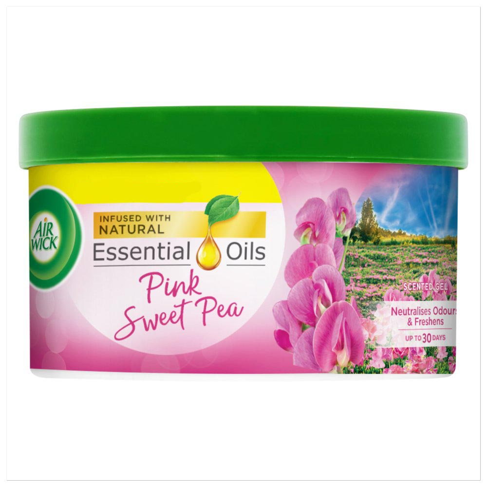 Air Wick Pink Sweet Pea Scented Gel 70g
