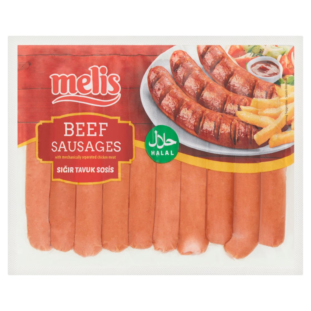 MASMelis Beef Sausages 500g-Food