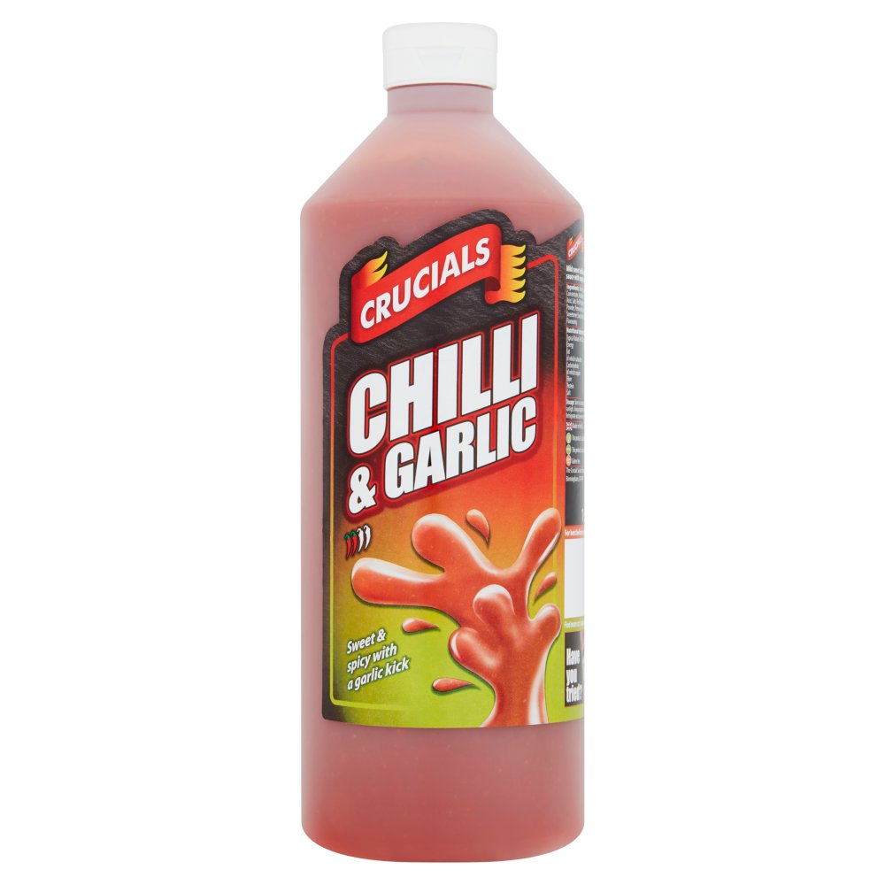 MASCrucials Chilli & Garlic Marinade, Dip, Dressing Hot Sauce 1L-Food