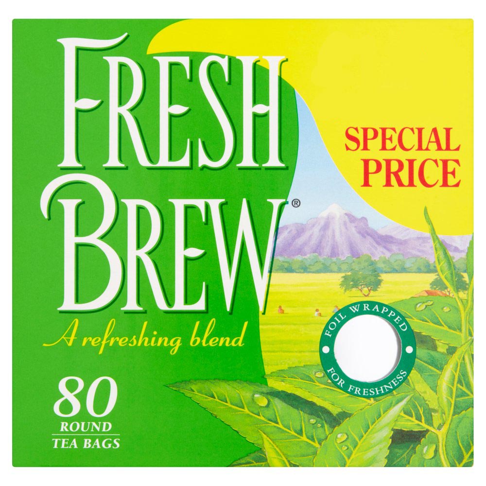MASFresh Brew 80 Round Tea Bags 232g-Food