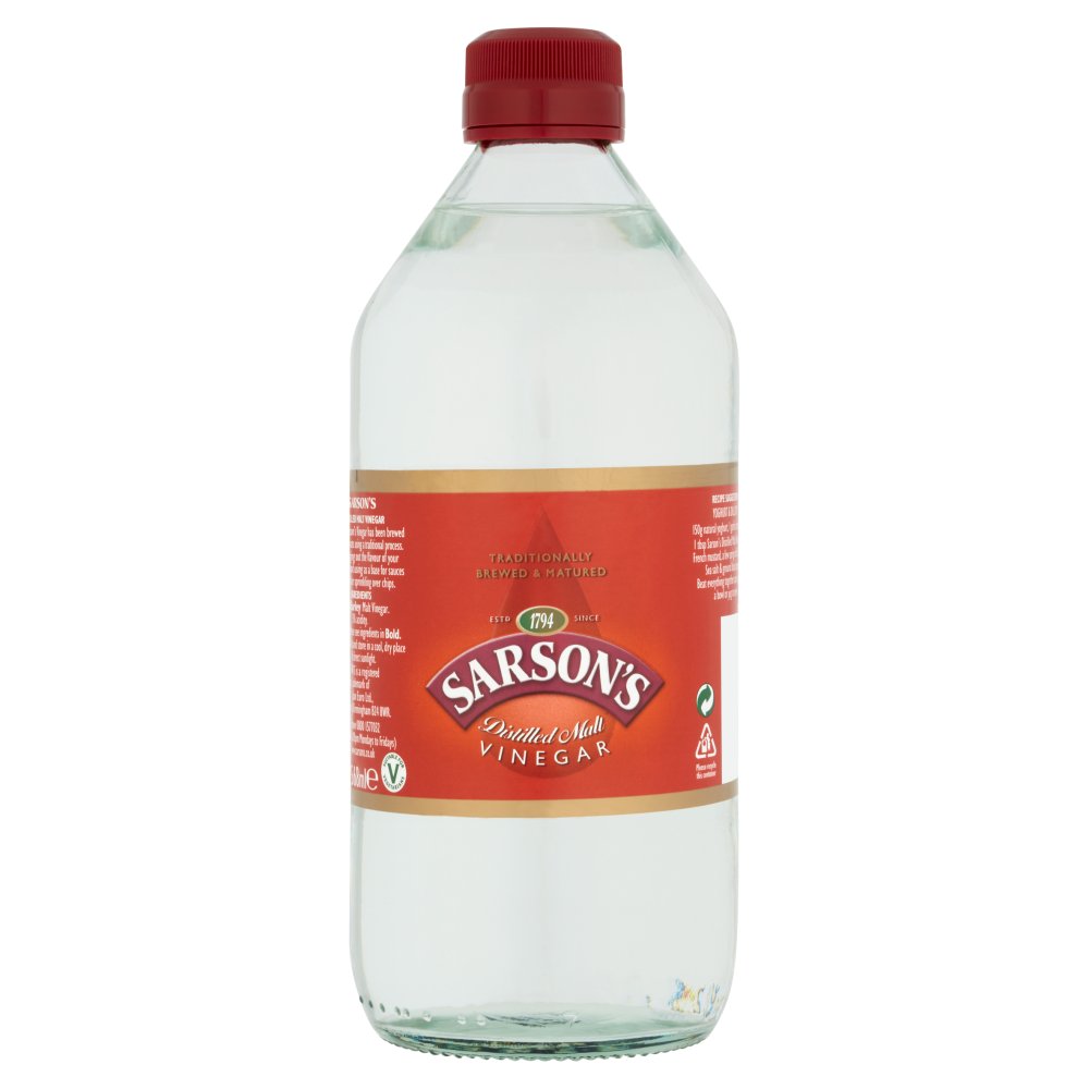 Sarson's Distilled Malt Vinegar 568ml-Food