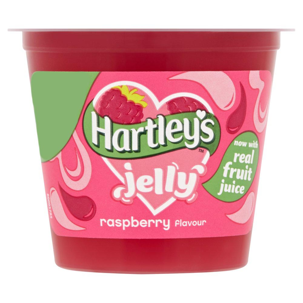 Hartley's Jelly Raspberry Flavour 125g