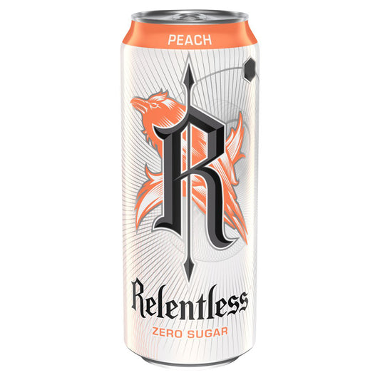 Relentless Peach Zero Energy Drink 500ml