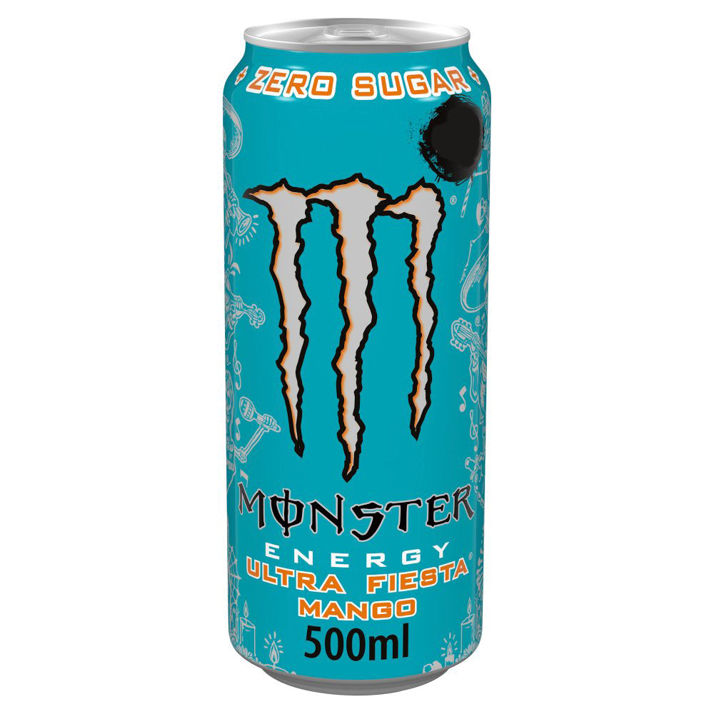Monster Ultra Fiesta Mango Energy Drink 500ml-Food