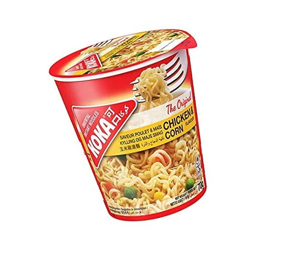 MASKoka Cup Noodles Chicken and Corn 70g-Fd