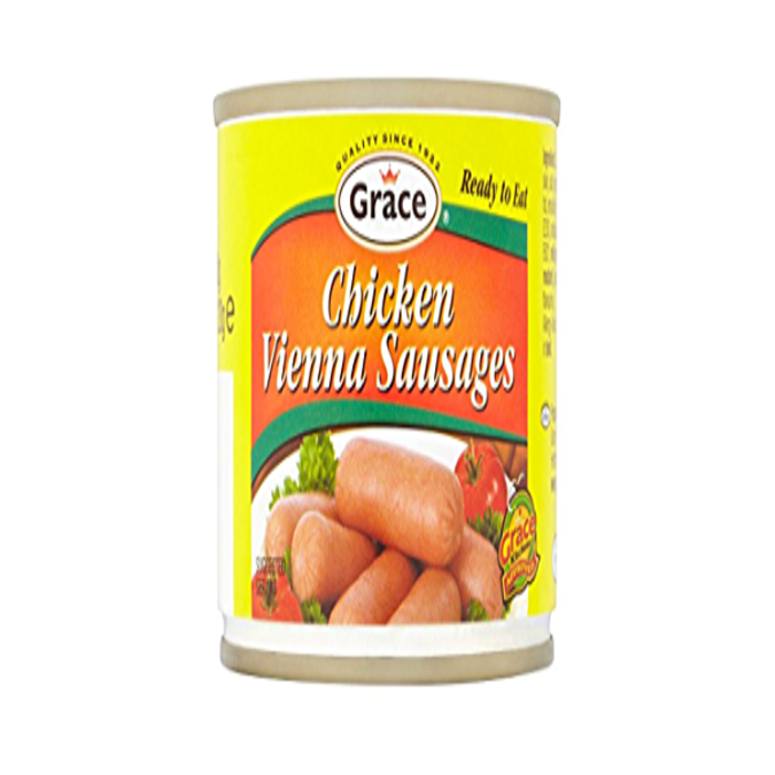MASGrace Chicken Viennas Original 200g Box of 24-Fd