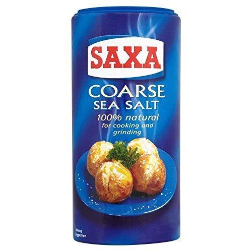 Saxa Sea Salt Coarse 350g Box of 6