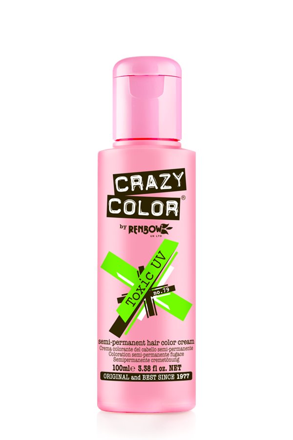 MASCrazy Color Semi Permanent Hair Colour No 79 - Toxic UV-Food