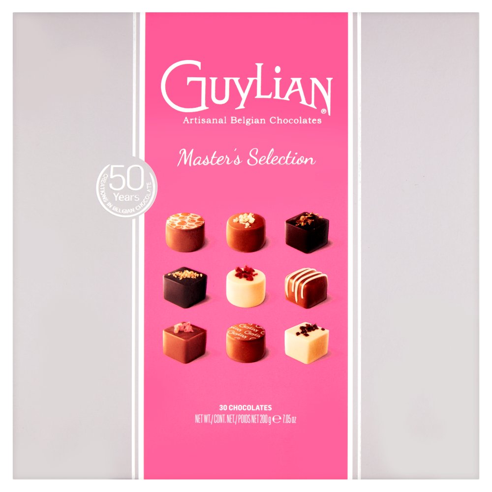 MASGuylian Artisanal Belgian Chocolates 30 Master's Selection 200g-Food