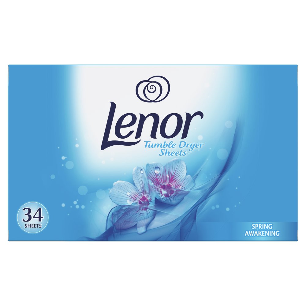 MASLenor Dryer Sheets Spring Awakening 34 Sheets-Food