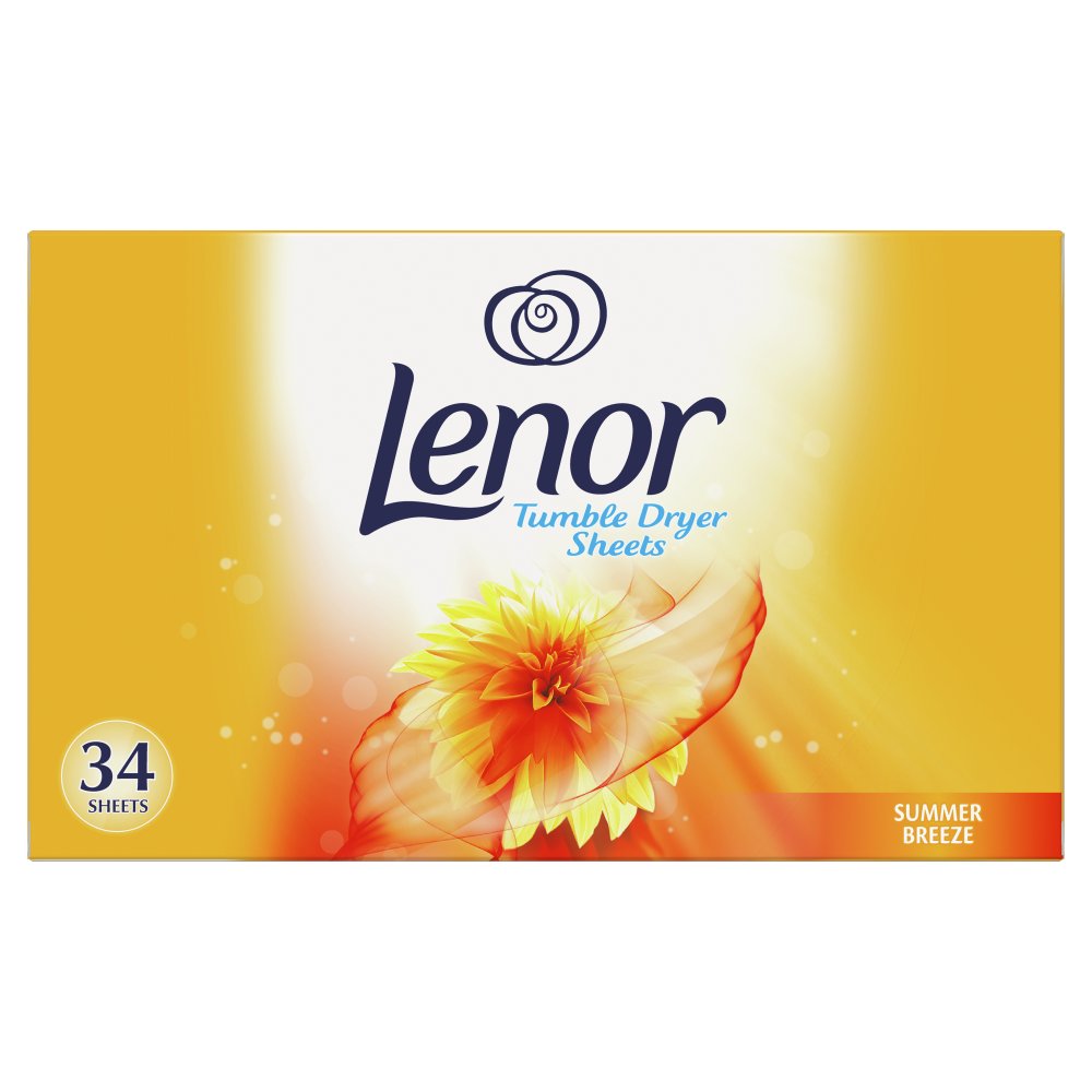 MASLenor Dryer Sheets Summer Breeze 34 Sheets-Food