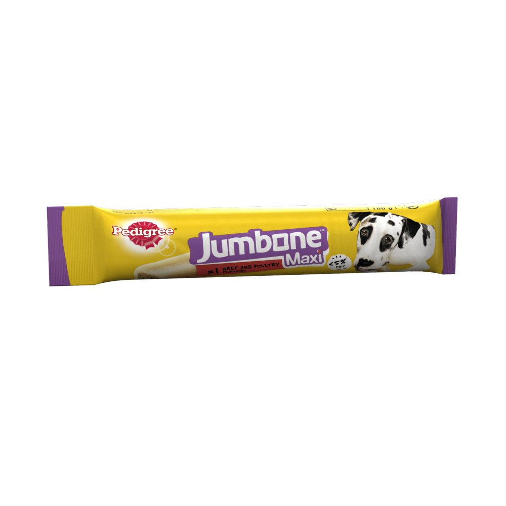 MASPedigree Jumbone Maxi Adult Large Dog Treat Beef & Poultry 1 Chew 180g-Food