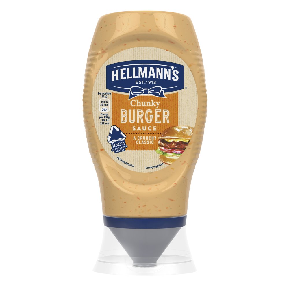 MASHellmann's Chunky Burger Sauce 250ml-Food