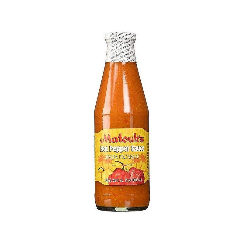 Matouks Hot Pepper Sauce 750ml Box of 4