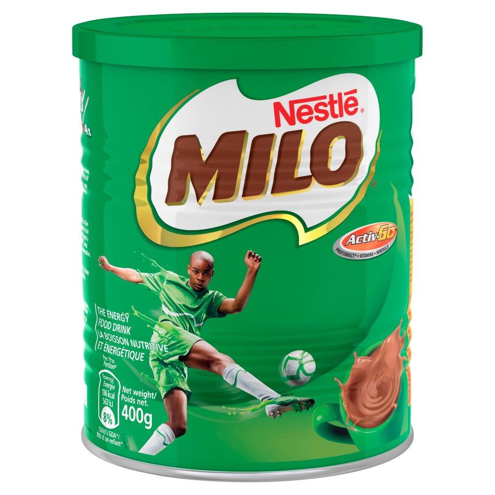 MASMilo Instant Malt Chocolate Drinking Powder Tin 400g (Ghanaian)-Food