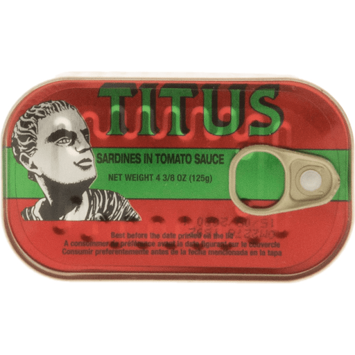 MASTitus Sardines in Tomato Sauce 125g Box of 3-Fd Canned Fish Asetena Pa