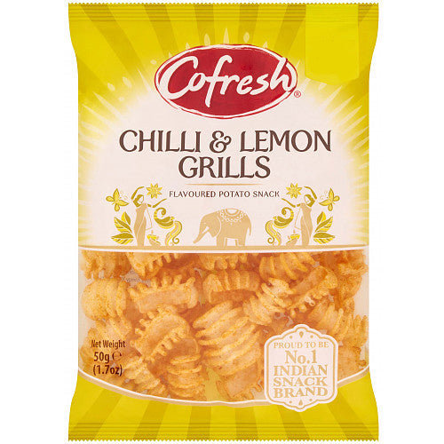 MASCofresh Grill Potato Chilli Lemon 50g-Food