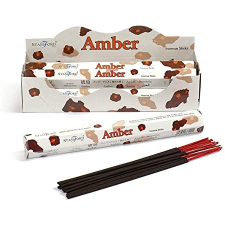MASStamford Amber Incense 20 Sticks Box of 6-Fd