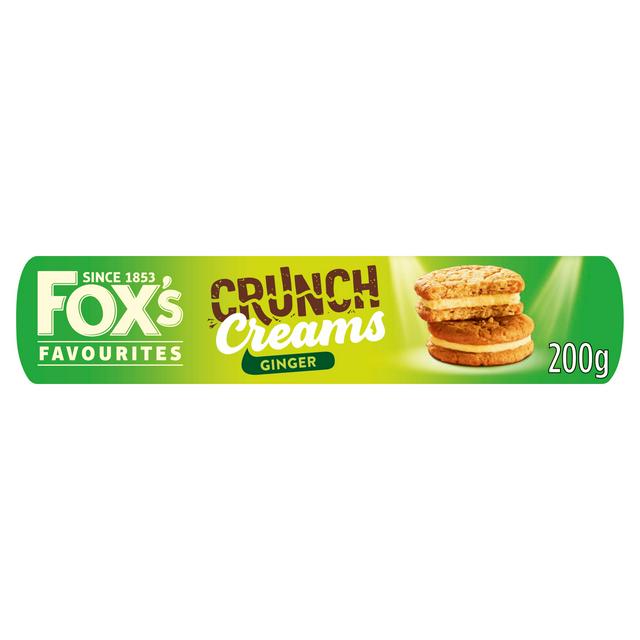 MASFox Favourites Crunch Creams Ginger 200g-Food
