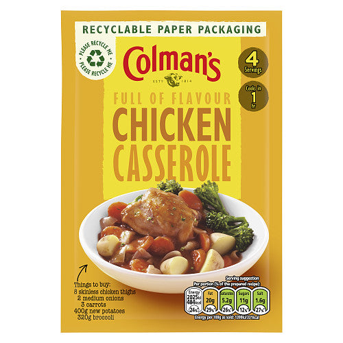 MASColman's Chicken Casserole Recipe Mix 40g-Food