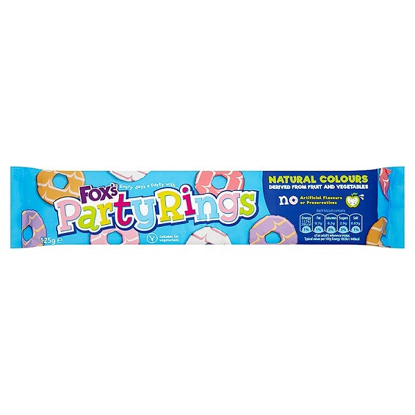 Fox's Party Rings 125g