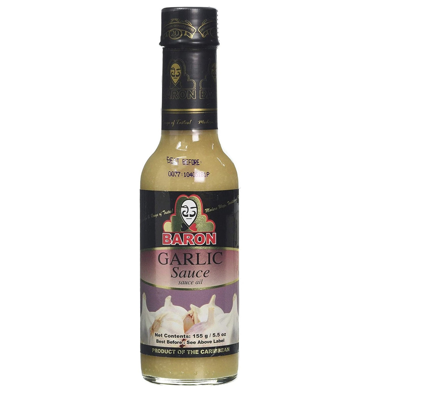 Baron Garlic Sauce 155ml Box of 6
