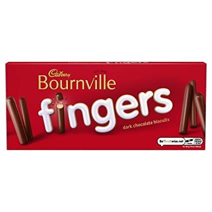MASCad Bournville Fingers Dark Chocolate Biscuits 114g-Food