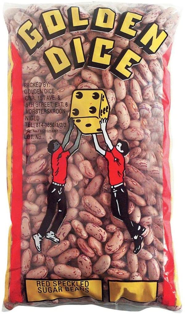 MASGolden Dice Sugar Beans 500g Box of 10-Fd