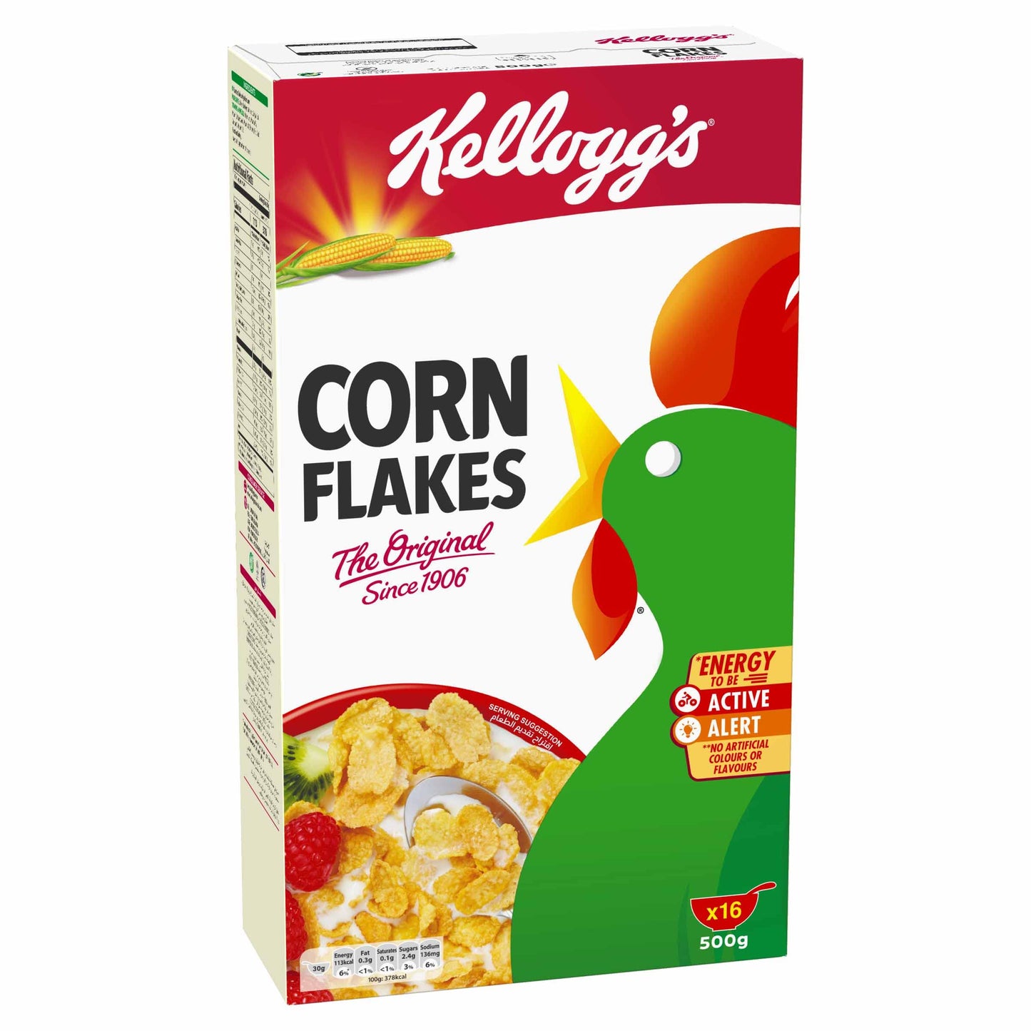 MASKellogg's Corn Flakes Cereal Bag 500g-Food