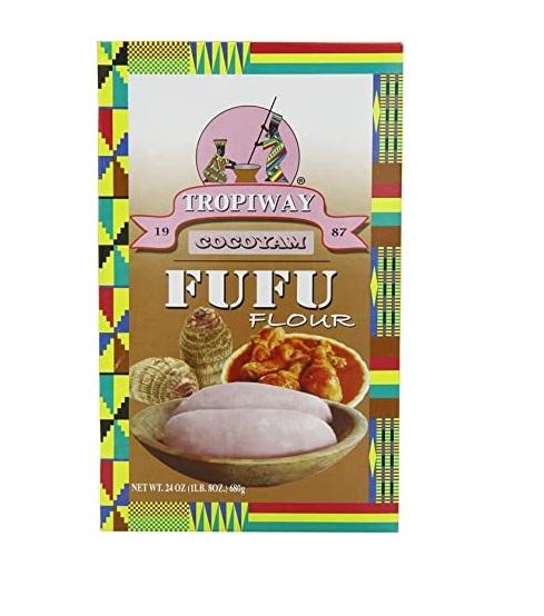 Tropiway Cocoyam Fufu 681g Box of 6