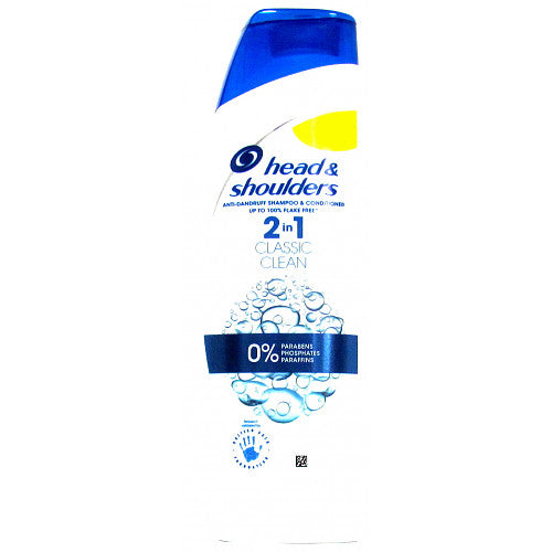 MASHead & Shoulders Classic Clean 2in1 Anti Dandruff Shampoo 225ml-Food
