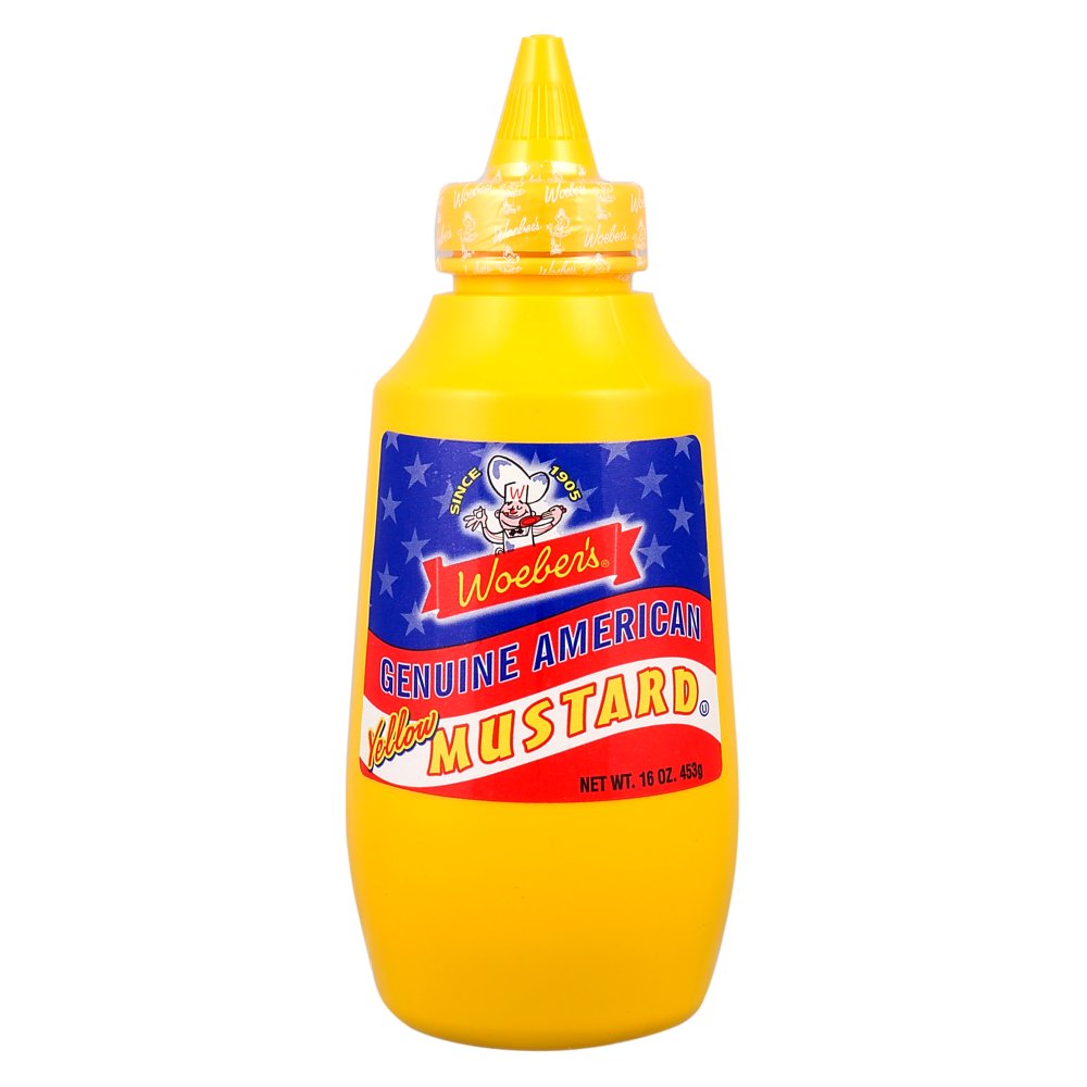 Woeber's Genuine American Yellow Mustard 453g-Food