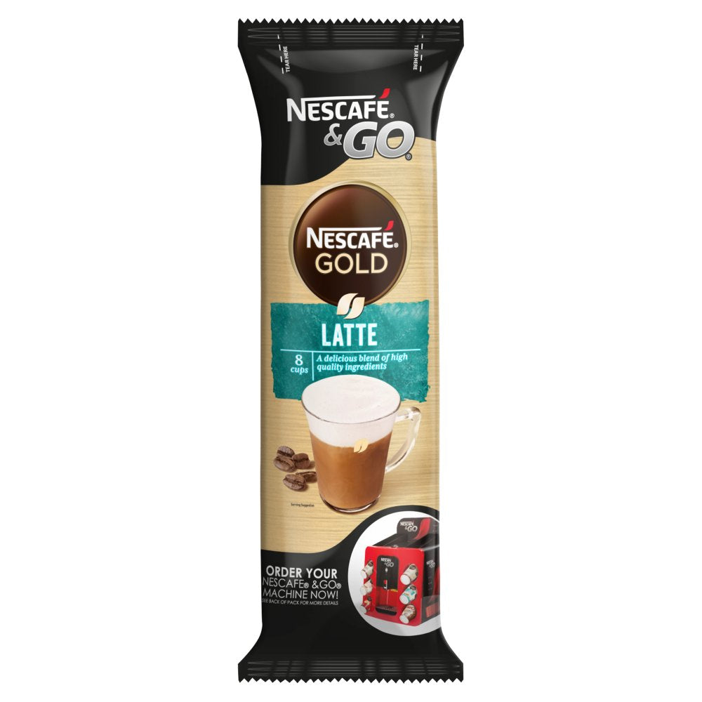MASNescafé & Go Gold Latte 8 x 23g-Food