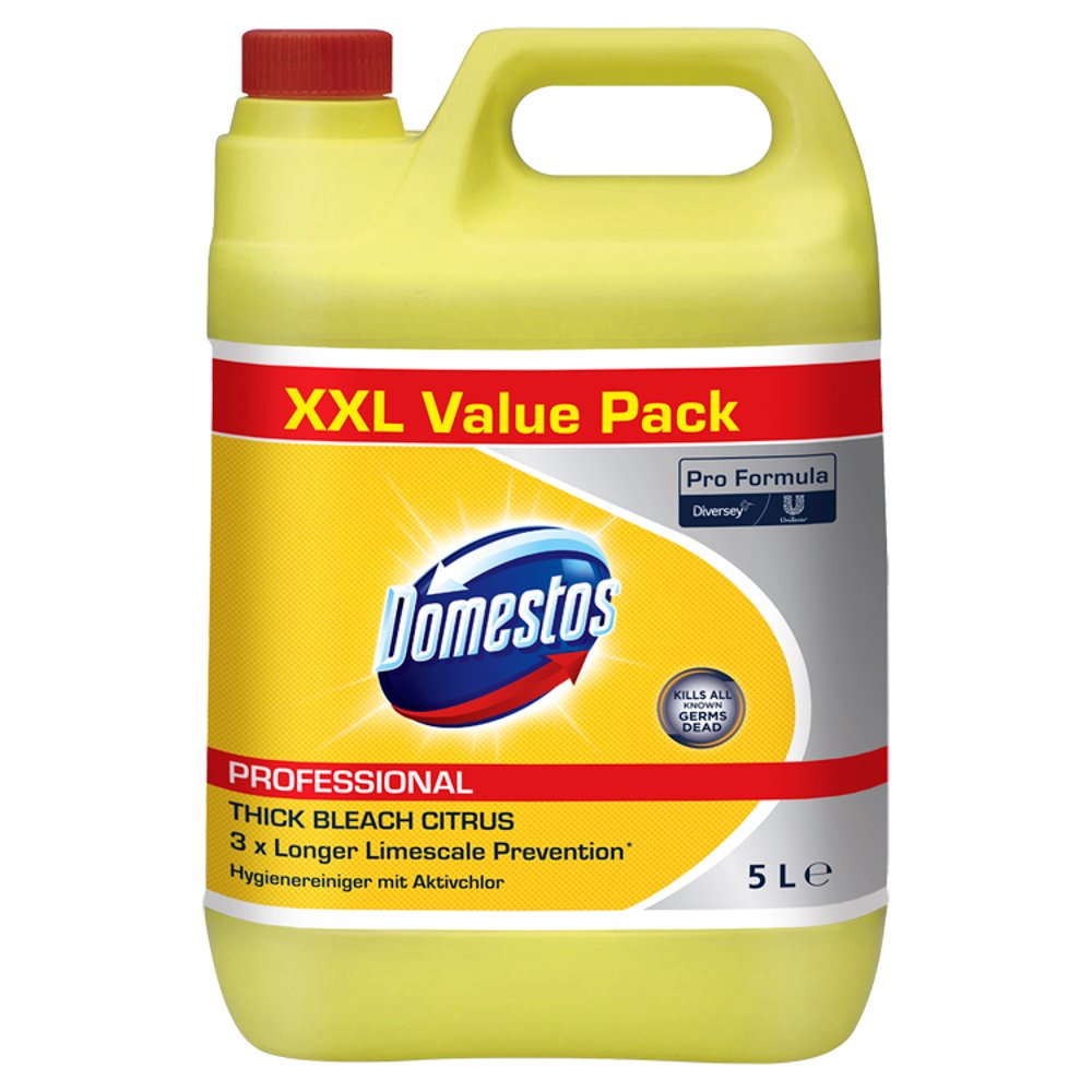 MASDomestos Pro Formula Professional Thick Bleach Citrus 5L-Food
