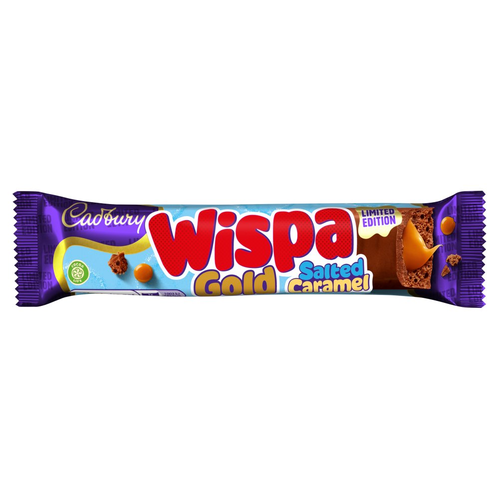 MASCad Wispa Gold Salted Caramel Chocolate Bar 48g-Food
