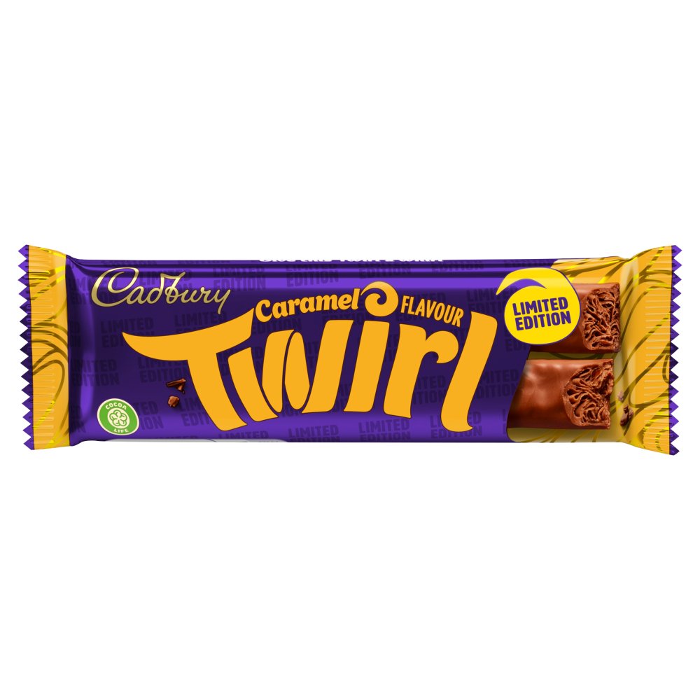 MASCad Twirl Caramel Flavour Bar 43g-Food