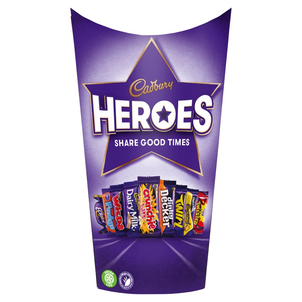 Cad Heroes Chocolate Carton 290g