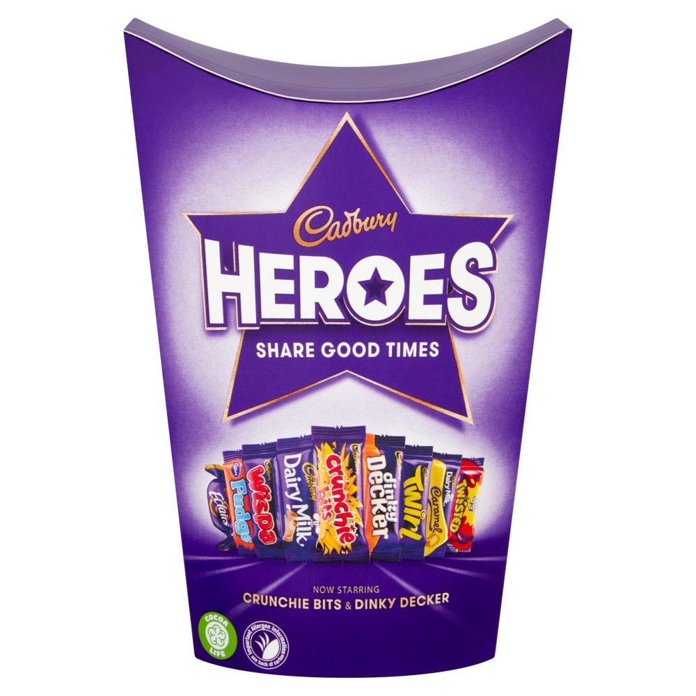 MASCad Heroes Chocolate Carton 185g-Food