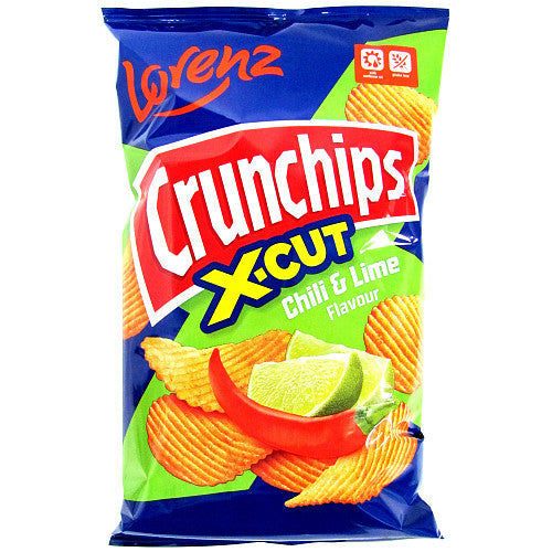 MASCrunchips Xcut Chilli & Lime 75g-Food